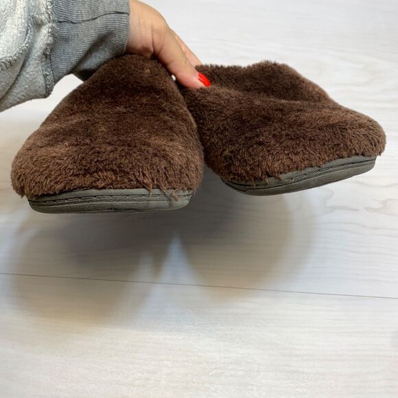 Vionic Womens 8 brown Gemma Soft Mule Slippers Orthotic Comfort - Picture 5 of 10